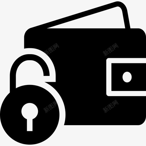 钱包现金开销图标svg_新图网 https://ixintu.com 开销 现金 钱 钱包 钱花