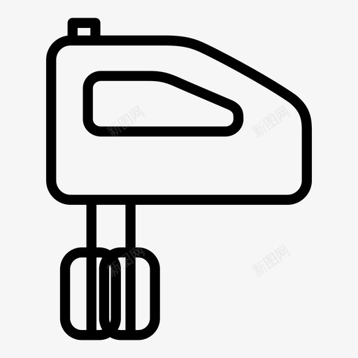 手搅手拌烤图标svg_新图网 https://ixintu.com 厨房 手拌 手搅 搅拌 烤 烹饪 食物吃得好 食谱 饼干