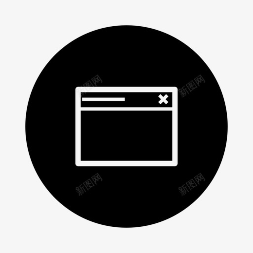 浏览器网站url图标svg_新图网 https://ixintu.com internet url 应用程序 浏览 浏览器 程序 窗口 网站 超链接 软件