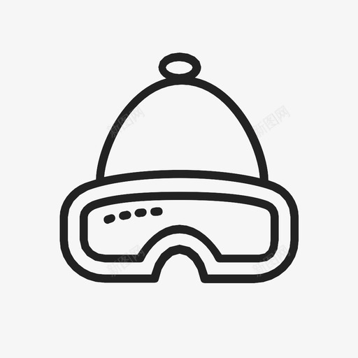 护目镜谷歌眼镜滑雪服图标svg_新图网 https://ixintu.com 护目镜 滑雪服 谷歌眼镜 雪地服