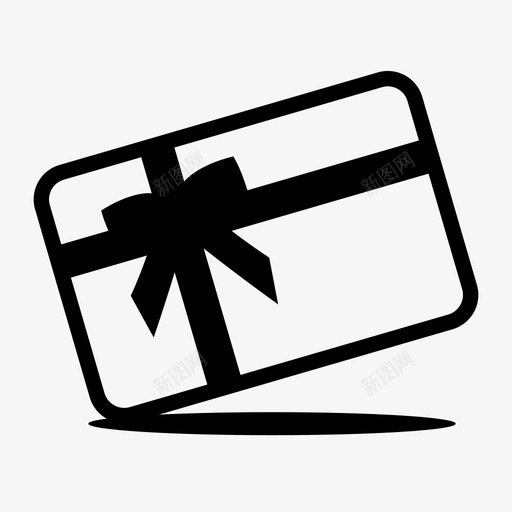 礼品卡优惠券礼品券图标svg_新图网 https://ixintu.com 优惠券 礼品券 礼品卡 礼物