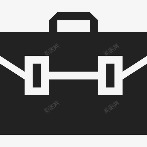 工具箱工作手提箱图标svg_新图网 https://ixintu.com 专业人士 书包 就业 工作 工具箱 律师 手提箱 钱包