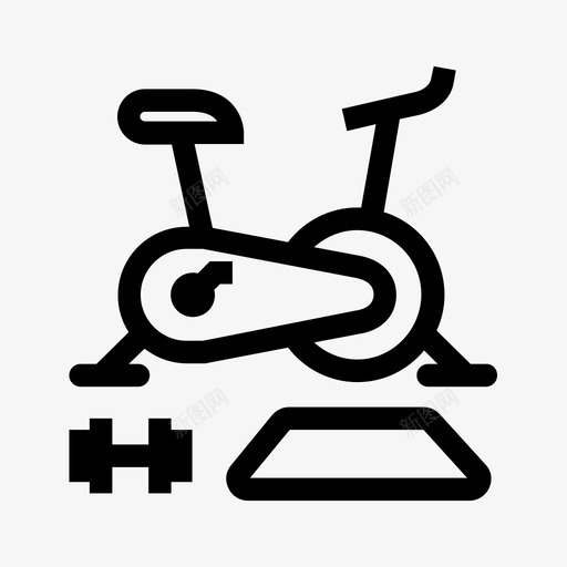 健身中心家庭酒店图标svg_新图网 https://ixintu.com 健身中心 固定自行车 娱乐 娱乐中心 家庭 家庭温馨之家 服务 汽车旅馆 豪华酒店 酒店