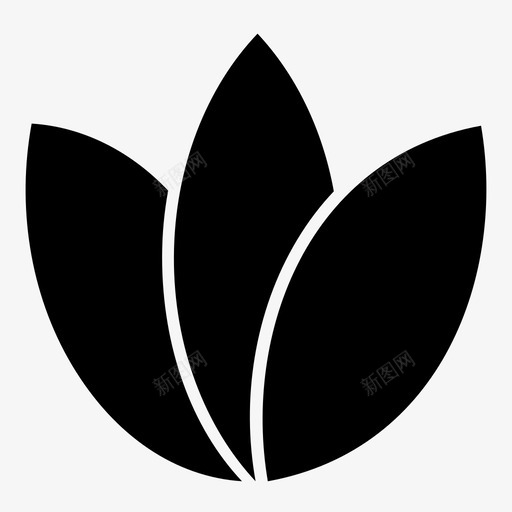 叶信息图徽标图标svg_新图网 https://ixintu.com 信息图 叶 徽标 有机 植物 自然 花瓣 芽
