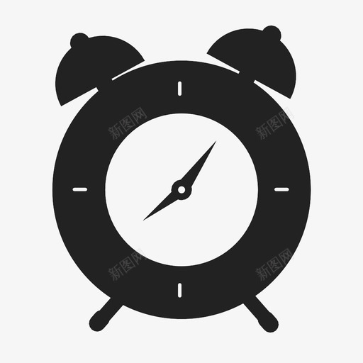 闹钟叫醒复古钟图标svg_新图网 https://ixintu.com 叫醒 复古钟 振铃器 旧钟 早晨 计时器 铃声 闹钟