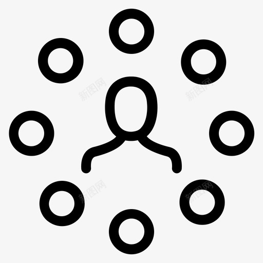 社会社会网络个人资料图标svg_新图网 https://ixintu.com 业务和搜索引擎优化概述 个人 个人资料 人 头像 帐户 朋友 社会 社会网络 通信