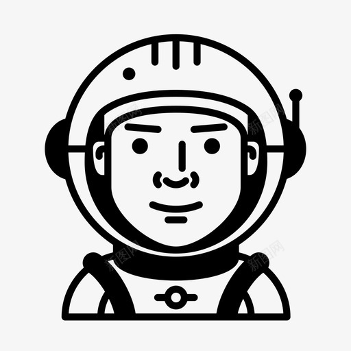 宇航员专业简介图标svg_新图网 https://ixintu.com 专业 制服 太空 太空服 宇航员 工作 科学 简介 飞船