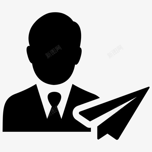 发件人商人电子邮件图标svg_新图网 https://ixintu.com 作者 发件人 商人 收件人 电子邮件 签名人 财务业务 邮件