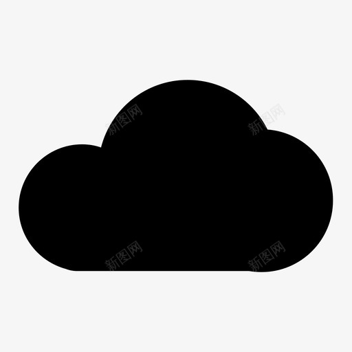 云乌云预报图标svg_新图网 https://ixintu.com 乌云 云 天气 天气预报 阴暗 雨云 预报 风暴云