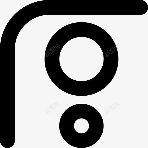 摄像头大角图标svg_新图网 https://ixintu.com 圆形 大 小 扬声器 摄像头 智能手机 线 角 闪光灯