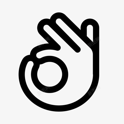 好的平庸的成功的图标svg_新图网 https://ixintu.com 体面的 好的 好的手势 平庸的 成功的 手 手势 满意的 认可的