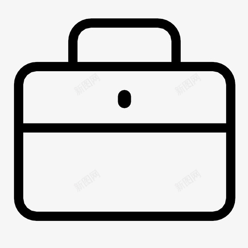 公文包包箱子图标svg_新图网 https://ixintu.com 储藏室 公文包 包 旅行箱 箱子 行李架