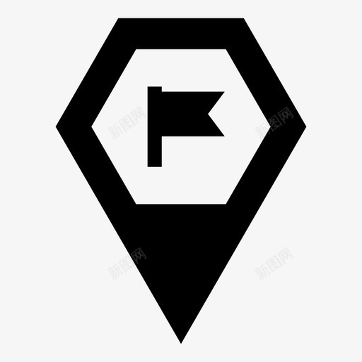 标记位置标记标记斑点图标svg_新图网 https://ixintu.com 地图标记 地图标记和指针 导航 指针 斑点 标志 标记位置 标记标记 重要