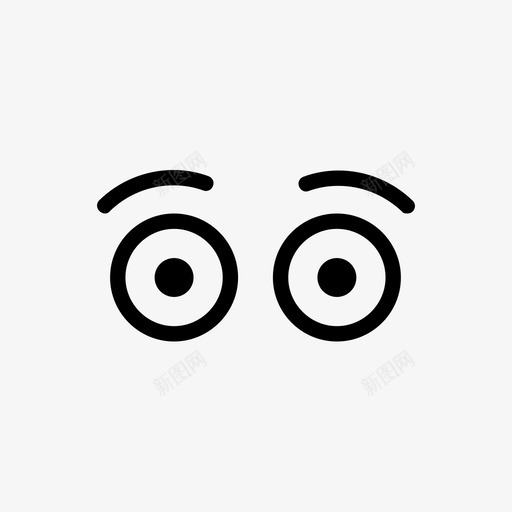 眼睛眼睛的表情情绪图标svg_新图网 https://ixintu.com 困倦 害怕 情绪 愤怒 疯狂 眼睛 眼睛o.o 眼睛的表情 震惊 高兴