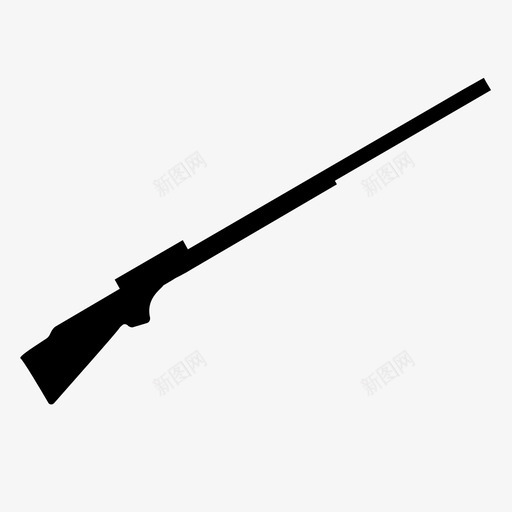 步枪火枪图标svg_新图网 https://ixintu.com 保护 士兵 射击 战争 枪 步枪 武器 火 狩猎