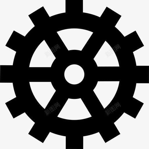 齿轮工具蒸汽朋克图标svg_新图网 https://ixintu.com 工具 机制 蒸汽朋克 设置 选项 配置 首选项 齿轮