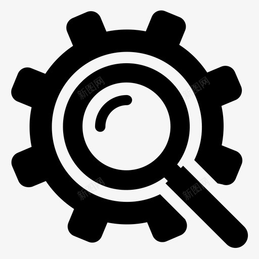 配置进程百万像素图标svg_新图网 https://ixintu.com 商务卷2 手机 搜索 波段 百万像素 盒子 蓝牙 进程 配置 齿轮