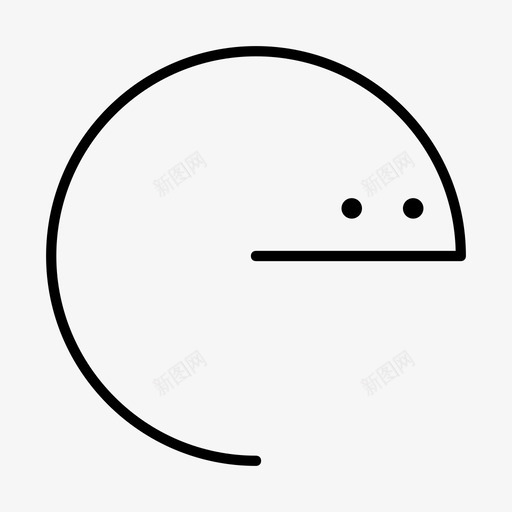 中性情绪面部表情图标svg_新图网 https://ixintu.com 中性 情绪 情绪表情 面部表情