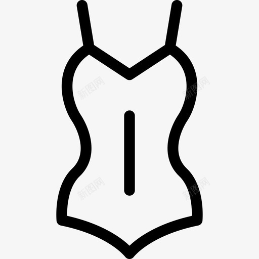 采购产品贴身内衣内衣背心图标svg_新图网 https://ixintu.com 内衣 服装 紧身胸衣 背心 胸衣 衣服 连体衣 连衣裙 采购产品贴身内衣