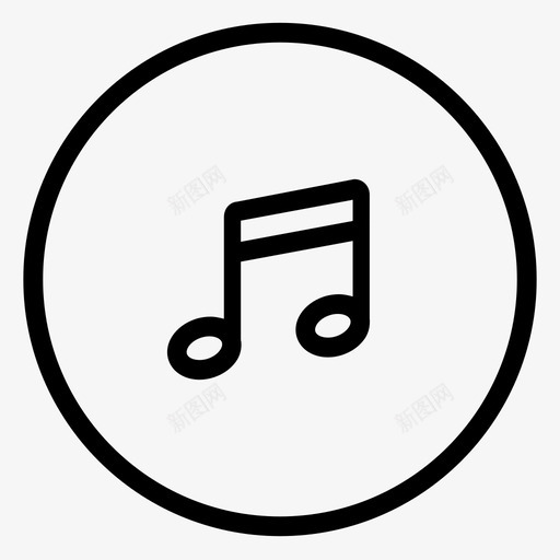 音乐注释音乐家歌曲图标svg_新图网 https://ixintu.com 歌曲 音乐家 音乐注释 音乐行图标