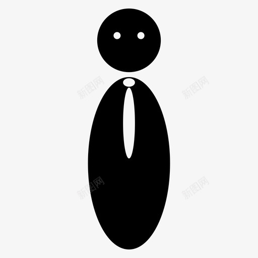 男人领带爸爸图标svg_新图网 https://ixintu.com 丈夫 他 儿子 先生 叔叔 爸爸 男人 配偶 领带