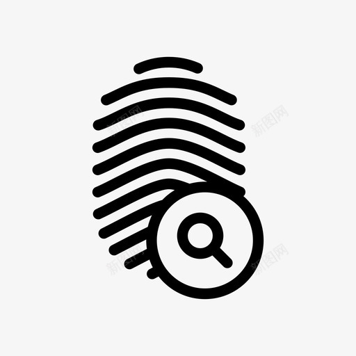 指纹搜索触摸传感器图标svg_新图网 https://ixintu.com iphone 个人 传感器 安全 屏幕 扫描 指纹 指纹搜索 触摸 身份