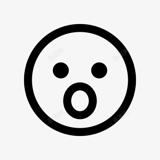 惊讶感觉头图标svg_新图网 https://ixintu.com 人 可怕 天哪 头 情绪 惊讶 感觉 笑脸 表情 震惊 面部表情