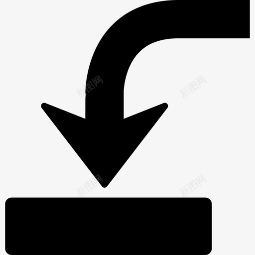 箭头成驱动器符号箭头基本应用图标svg_新图网 https://ixintu.com 基本应用 箭头 箭头成驱动器符号