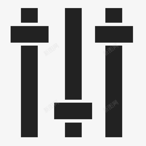 均衡器dj混音器图标svg_新图网 https://ixintu.com dj 均衡器 声音 混音 混音器 音乐 音量