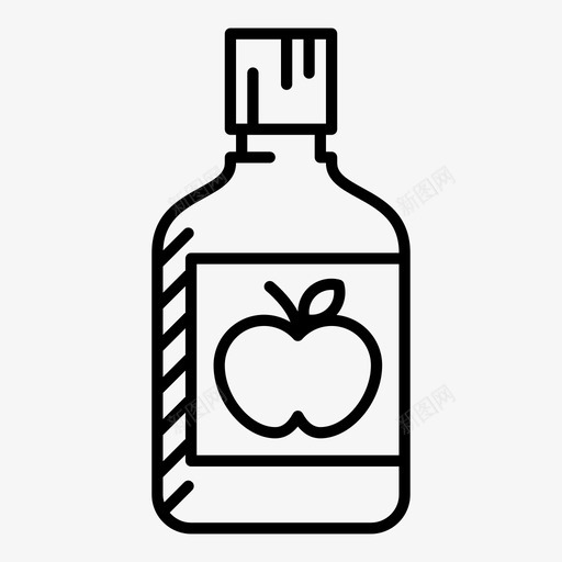 维生素苹果药物图标svg_新图网 https://ixintu.com 保健 健康 医疗 治疗 维生素 苹果 药物 血清