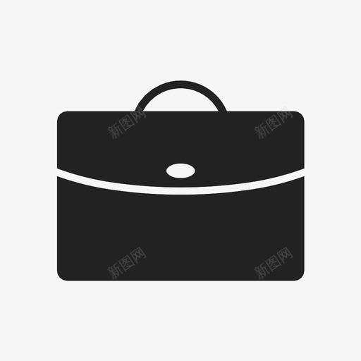 公文包携带文件图标svg_新图网 https://ixintu.com 专业 公文包 办公室 工作 工作场所 携带 文件 组织