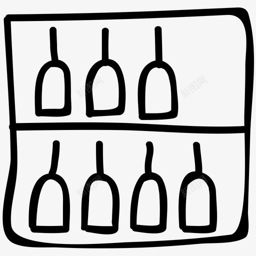 酒吧酒类啤酒吧图标svg_新图网 https://ixintu.com 啤酒吧 酒吧 酒店和餐厅手绘涂鸦图标 酒瓶 酒类 饮料