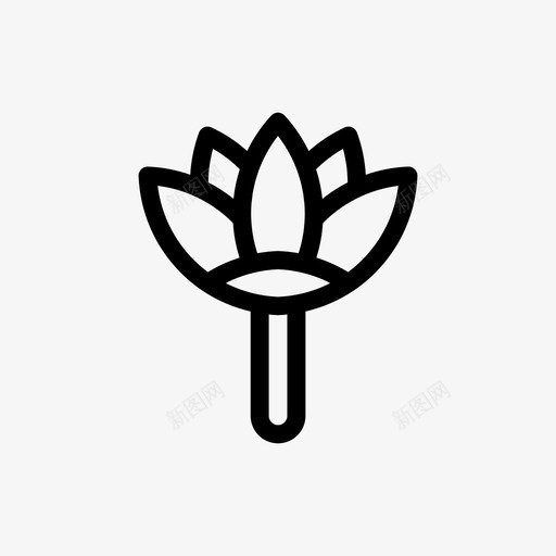 花卉林业花园图标svg_新图网 https://ixintu.com 公园 园丁 园艺 春天 林业 植物 绿色 自然 花卉 花园 花图标