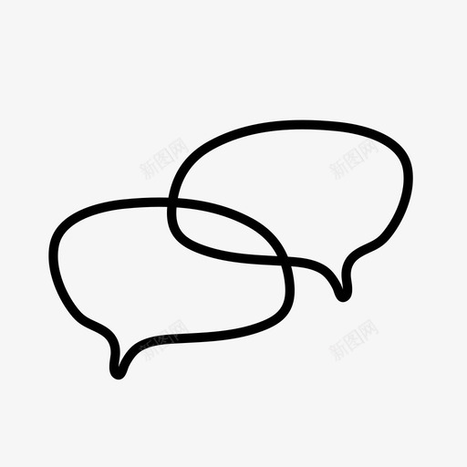 对话聊天爱图标svg_新图网 https://ixintu.com idemax 关系 对话 忠诚 爱 真相 聊天