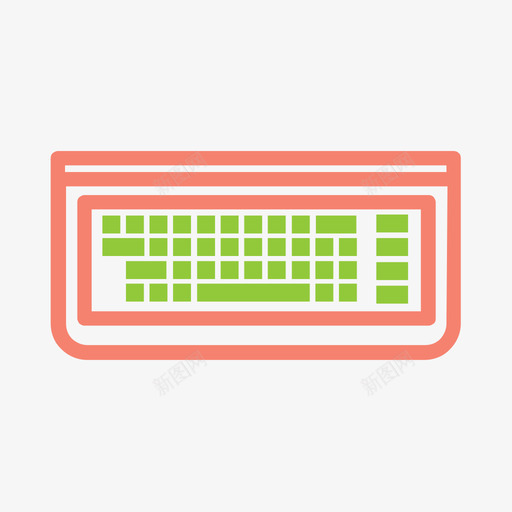 Commodore64视频游戏打字机图标svg_新图网 https://ixintu.com 80s 80s技术 Commodore64 c64 打字机 收音机 显示器 监视器 编程 视频游戏 计算机 键盘