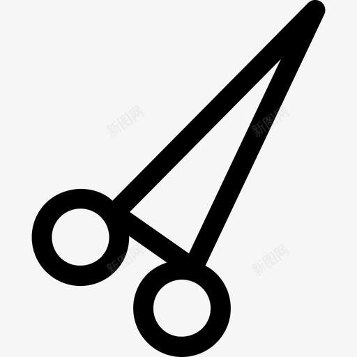 医学与健康剪刀图标svg_新图网 https://ixintu.com 医学与健康剪刀