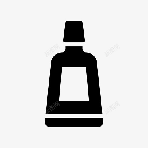油漆管牙膏挤压图标svg_新图网 https://ixintu.com 亚克力 墨水 挤压 油 油漆管 牙膏 纹身 艺术家 颜料 颜色