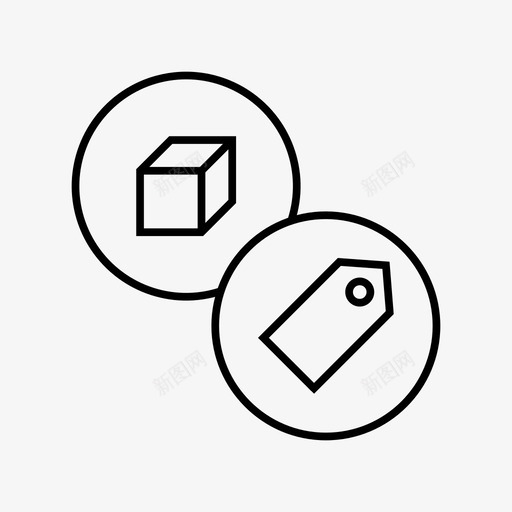 产品价格标签购物图标svg_新图网 https://ixintu.com 产品价格 产品方案 价格标签 列表 包装 包裹 在线 标签 购物 项目