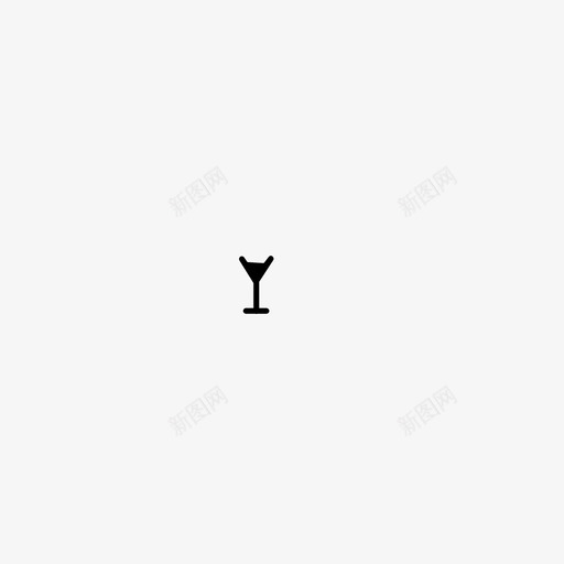 酒杯爱情卡通图标svg_新图网 https://ixintu.com 爱情卡通 酒杯