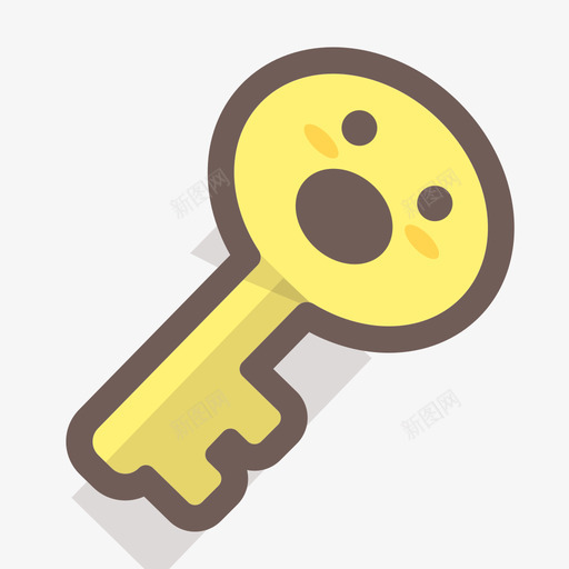 金钥匙蛋糕图标svg_新图网 https://ixintu.com 蛋糕 金钥匙