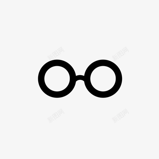 眼镜手表视力图标svg_新图网 https://ixintu.com 手表 搜索 智能 眼镜 观察 视力