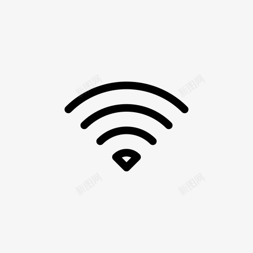 wifiuiui图标svg_新图网 https://ixintu.com ui ui设计 web webframe web框架 web界面 wifi wireframe 用户界面 用户界面设计 界面和web图标