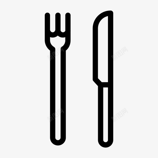采购产品餐具外卖餐具图标svg_新图网 https://ixintu.com 刀 午餐 叉和刀 外卖 工业 桌子设置 采购产品餐具 食品 餐具 餐厅 饮食