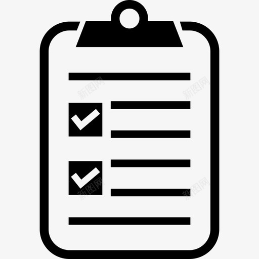 日程表纸夹文件夹图标svg_新图网 https://ixintu.com 文件夹 日程表 纸夹
