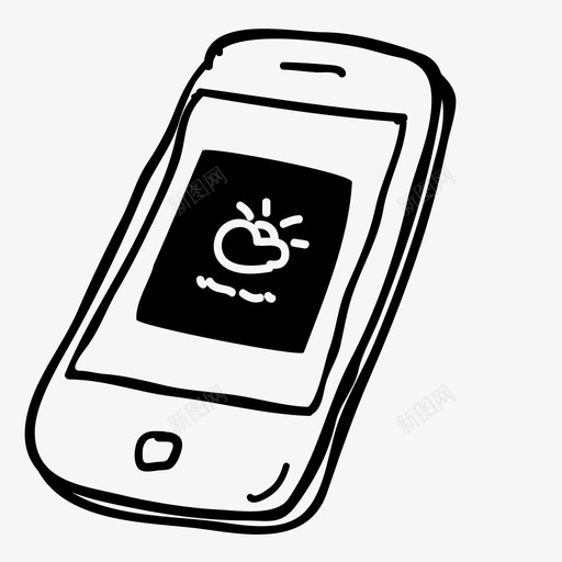 移动应用程序粗略的营销图标svg_新图网 https://ixintu.com 移动应用程序 粗略的营销图标