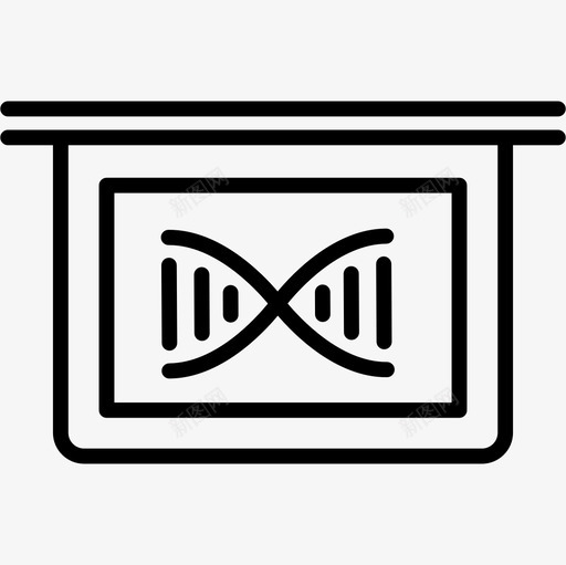 显示脱氧核糖核酸结构的板医用身体部位图标svg_新图网 https://ixintu.com 医用 显示脱氧核糖核酸结构的板 身体部位