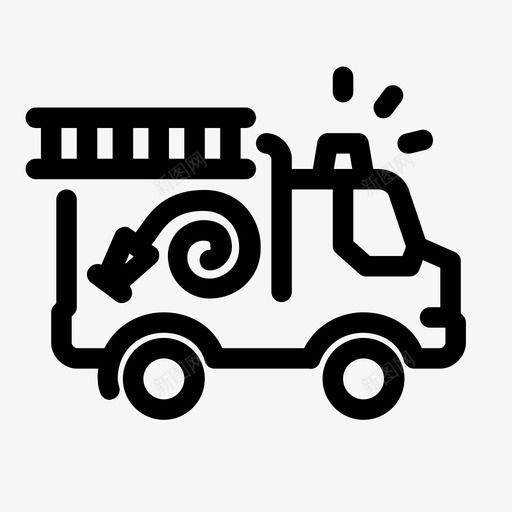 消防车消防队员灭火器图标svg_新图网 https://ixintu.com 急救车 消防员 消防车 消防队 消防队员 灭火器 自行车以及任何能让你兴奋的东西 警笛 运输车