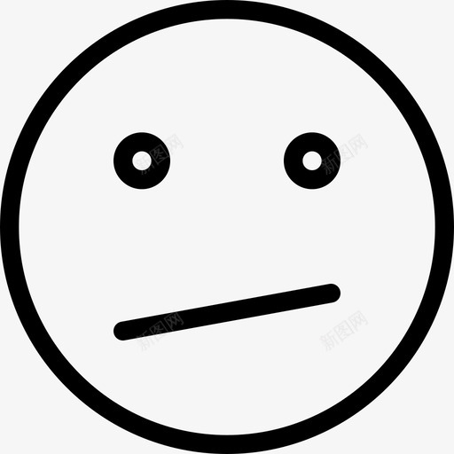 不确定困惑情绪图标svg_新图网 https://ixintu.com 不知道 不确定 不稳定 困惑 情绪 犹豫 犹豫不决 脸 表情 表情符号线图标