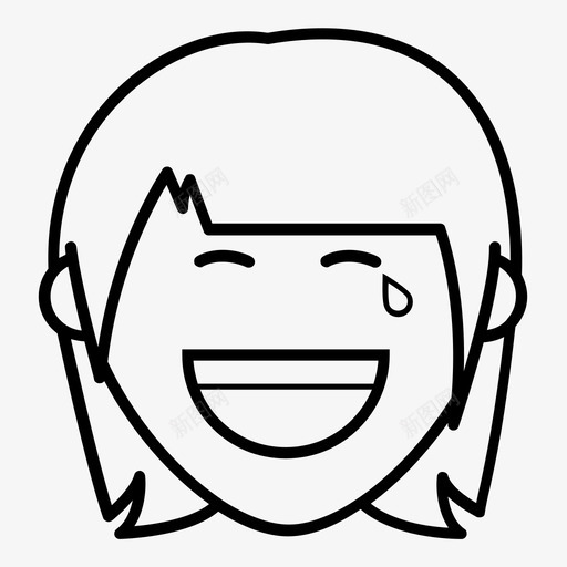 笑女孩小女孩微笑女孩图标svg_新图网 https://ixintu.com 嘲笑 小女孩 微笑 微笑女孩 快乐 窃笑 笑 笑女孩 质问