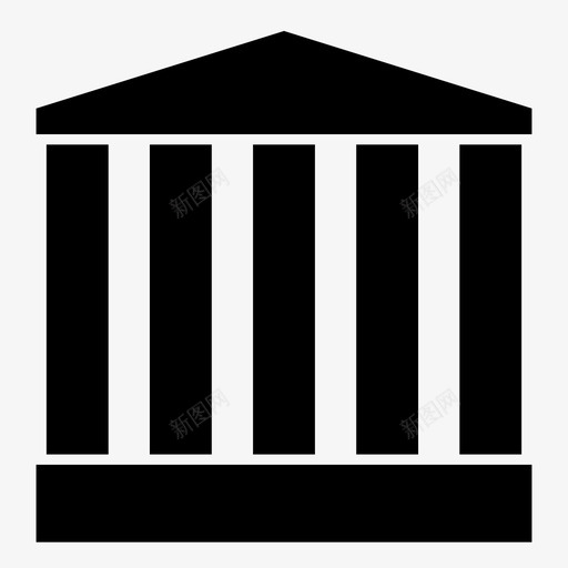 银行金融中心金融机构图标svg_新图网 https://ixintu.com 万神殿 办公室 基金 支付 罗马 资金 金融中心 金融机构 银行
